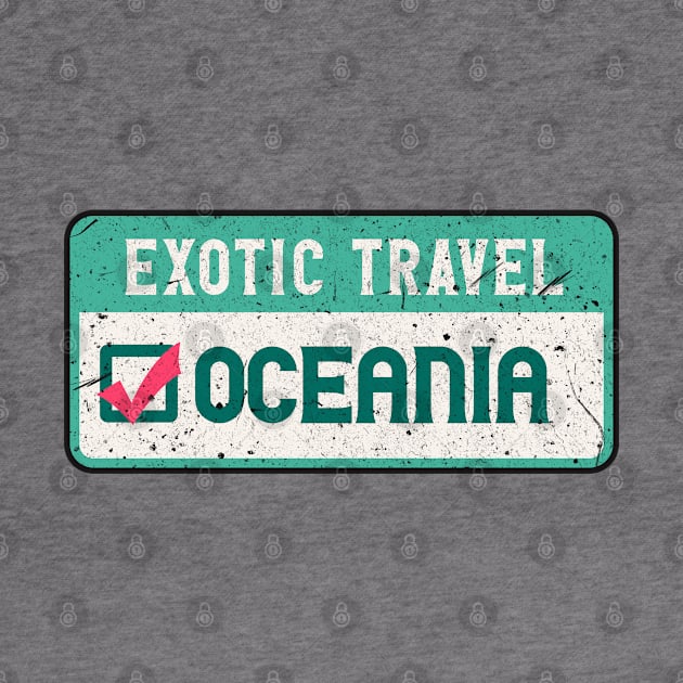 Oceania travel list by SerenityByAlex